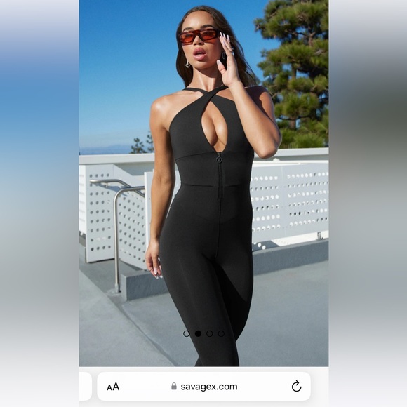 NWT SAVAGE X FENTY SPORT HOTLINE JUMPSUIT SIZE S - Picture 2 of 10